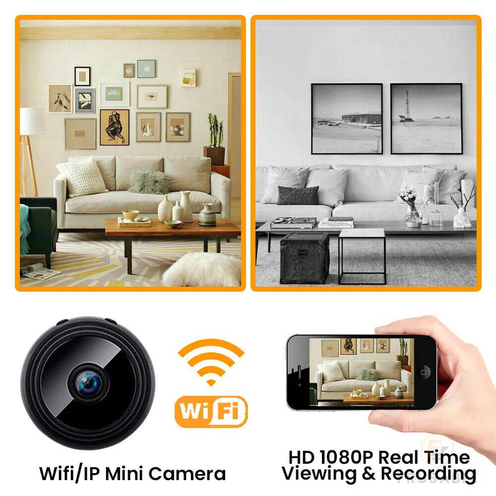 A9 Mini Wireless WIFI Camera 1080P HD Day / Night Vision